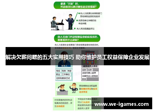 解决欠薪问题的五大实用技巧 助你维护员工权益保障企业发展