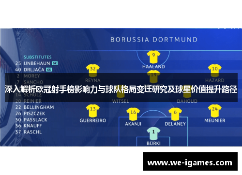 深入解析欧冠射手榜影响力与球队格局变迁研究及球星价值提升路径