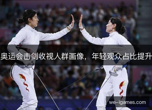 奥运会击剑收视人群画像，年轻观众占比提升